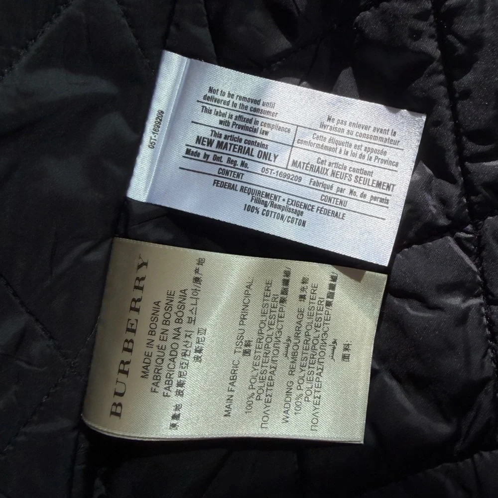 Burberry Charcoal Trench Coat - Picture 5 of 5